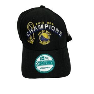 Golden State Warriors 2015 Champs NBA Adjustable Strap Hat Cap New Era